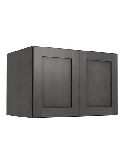 Greystone Shaker W362424b Refrigerator Wall Cabinet Closed