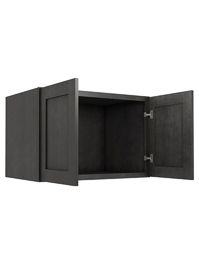 AG-W362424B: Greystone Shaker 36″ Refrigerator Wall Cabinet 24″ deep