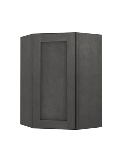 Greystone Shaker Wdc2436 Diagonal Corner Wall Cabinet Closed