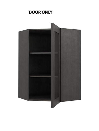 AG-WDC2436GD: Greystone Shaker 24″ Diagonal Corner Glass Door