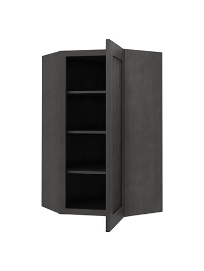AG-WDC2442: Greystone Shaker 24″ Diagonal Corner Wall Cabinet