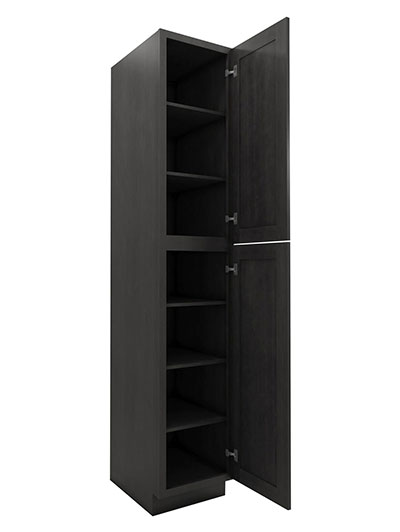 AG-WP1896: Greystone Shaker 18″ 2 Door Pantry Cabinet