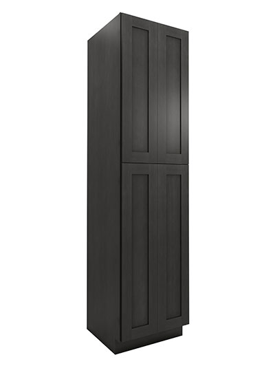 Greystone Shaker Wp2496b 4 Door Pantry Cabinet Closed