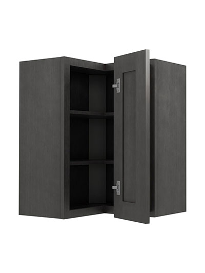 AG-WSQ2430: Greystone Shaker 24″ Corner Wall Cabinet