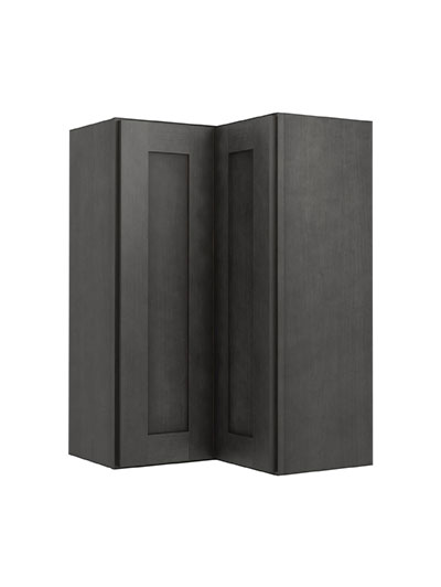 Greystone Shaker Wsq2436 Corner Wall Cabinet Closed