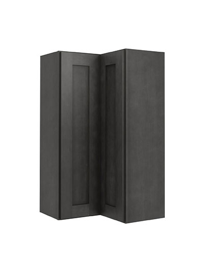Greystone Shaker Wsq2442 Corner Wall Cabinet Closed