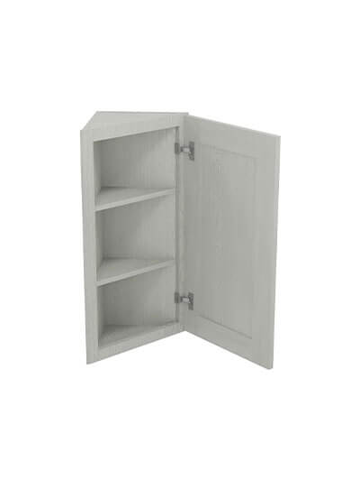 AN-AW36: Nova Light Grey Shaker 36″ Angled Wall End Cabinet