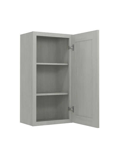 AN-W1836: Nova Light Grey Shaker 18″ Single Door Wall Cabinet