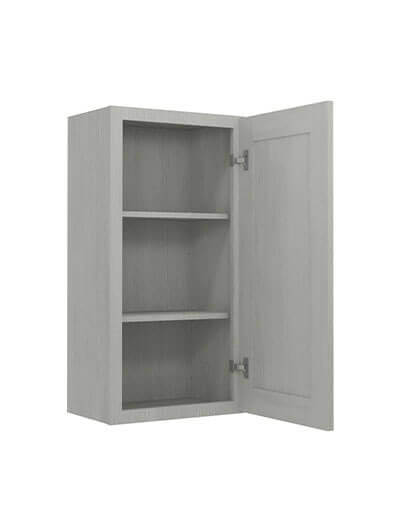 AN-W1842: Nova Light Grey Shaker 18″ Single Door Wall Cabinet