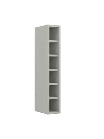 AN-WC636: Nova Light Grey Shaker 6″ Specialty Cabinet