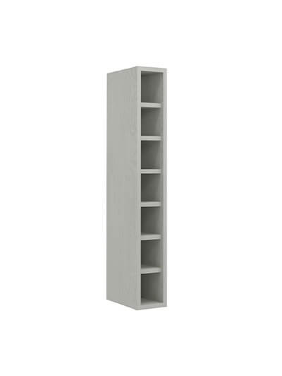 AN-WC642: Nova Light Grey Shaker 6″ Specialty Cabinet