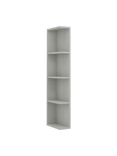 AN-WES542: Nova Light Grey Shaker 5″ Knick Knack Wall Shelf