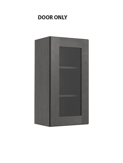 Greystone Shaker W1830gd Glass Door Closed