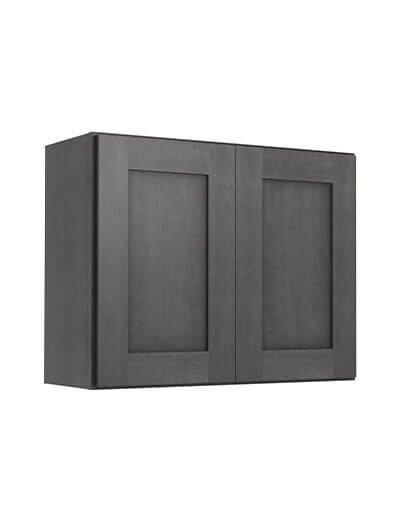 Greystone Shaker W2424b Double Door Bridge Wall Cabinet Closed