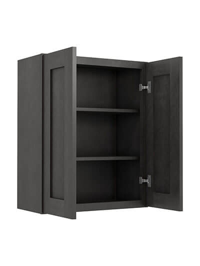 AG-W2730B: Greystone Shaker 27″ Double Door Wall Cabinet