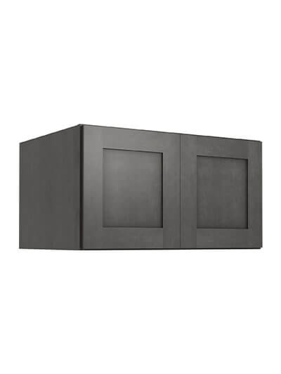 Greystone Shaker W301824b Refrigerator Wall Cabinet Closed