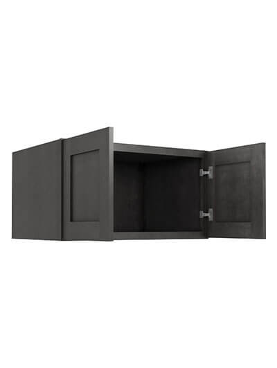 AG-W301824B: Greystone Shaker 30″ Refrigerator Wall Cabinet 24″ deep