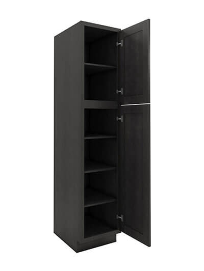 AG-WP1890: Greystone Shaker 18″ 2 Door Pantry Cabinet