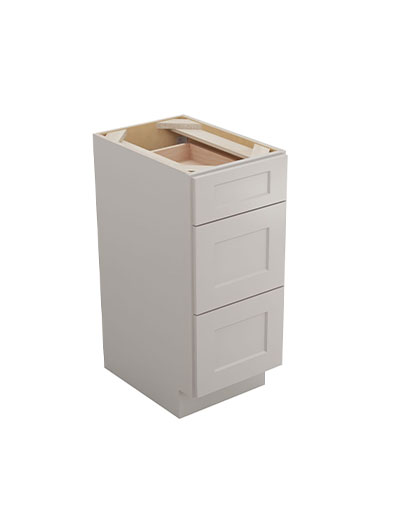 Shaker Dove 3vdb15 Vanity Drawer Base Closed