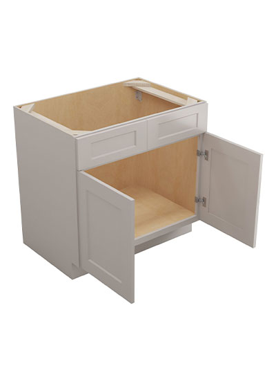 SD-SB36: Shaker Dove 36″ Sink Base Cabinet