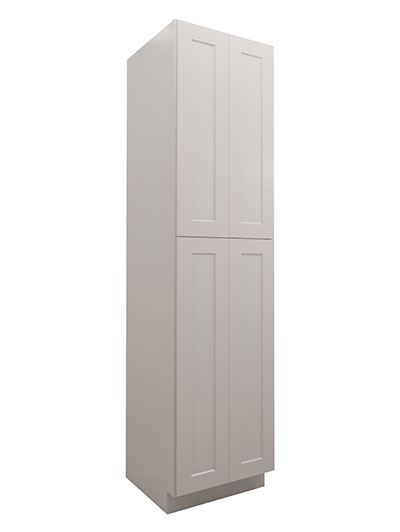 Shaker Dove U249624 Utility Cabinet Closed