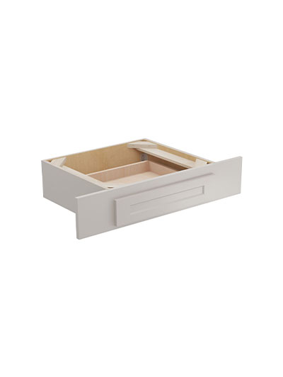 Shaker Dove Vkd36 Desk Knee Drawer Closed