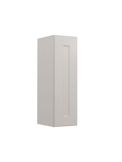 Shaker Dove W0930 Single Door Wall Cabinet Closed