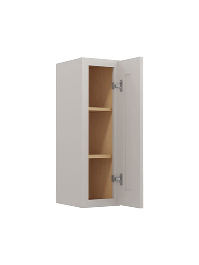 SD-W0930: Shaker Dove 9″ Single Door 30″ High Wall Cabinet