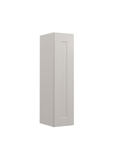 Shaker Dove W0936 Single Door Wall Cabinet Closed