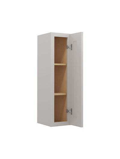 SD-W0936: Shaker Dove 9″ Single Door 36″ High Wall Cabinet