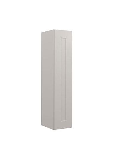Shaker Dove W0942 Single Door Wall Cabinet Closed