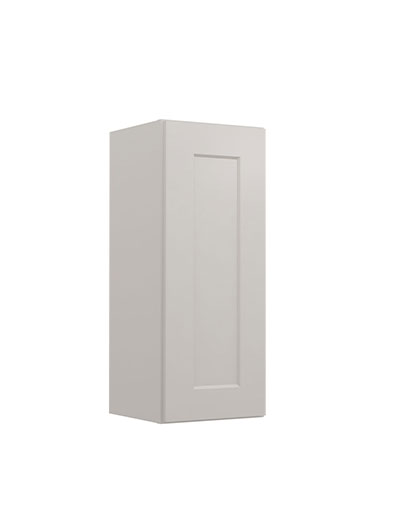 Shaker Dove W1230 Single Door Wall Cabinet Closed