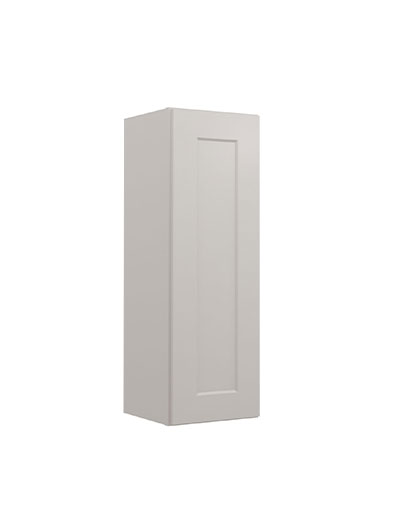 Shaker Dove W1236 Single Door Wall Cabinet Closed