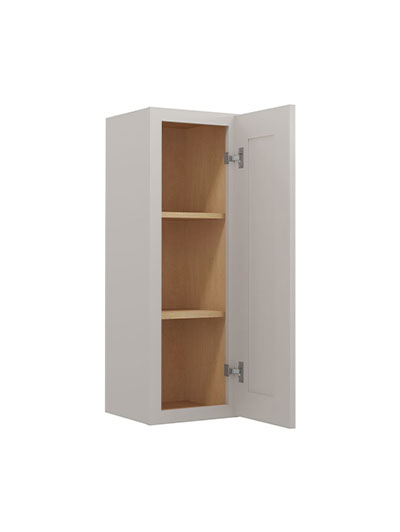 SD-W1236: Shaker Dove 12″ Single Door 36″ High Wall Cabinet