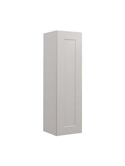Shaker Dove W1242 Single Door Wall Cabinet Closed