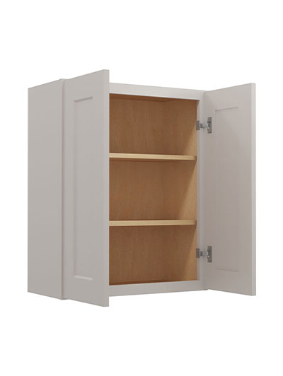 SD-W2430: Shaker Dove 24″ Double Door 30″ High Wall Cabinet