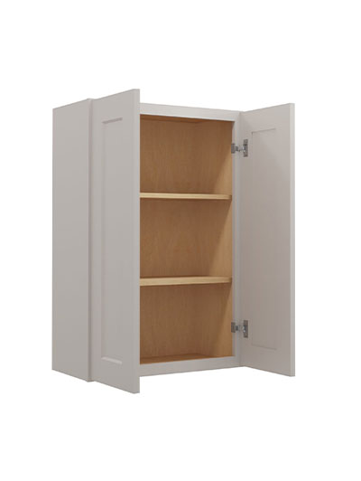 SD-W2436: Shaker Dove 24″ Double Door 36″ High Wall Cabinet