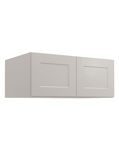 Shaker Dove W361524 Wall Refrigerator Cabinet Closed