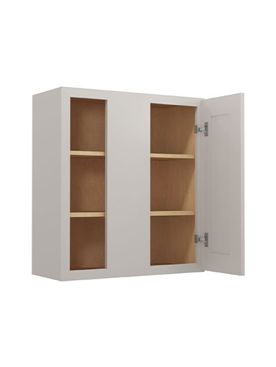 SD-WBC2730: Shaker Dove 27″ Wall Blind 30″ High Cabinet