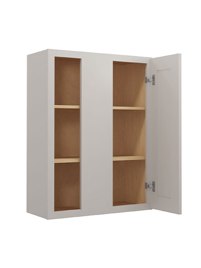 SD-WBC2736: Shaker Dove 27″ Wall Blind 36″ High Cabinet