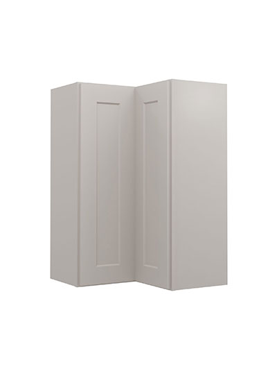 Shaker Dove Wer2436 Wall Easy Reach Cabinet Closed