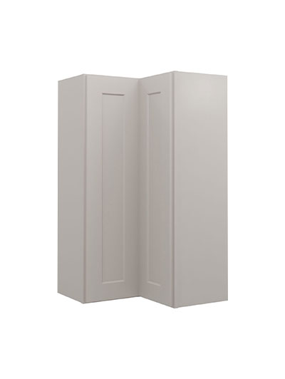 Shaker Dove Wer2442 Wall Easy Reach Cabinet Closed