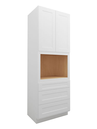 Shaker White O339624 Oven Cabinet Closed