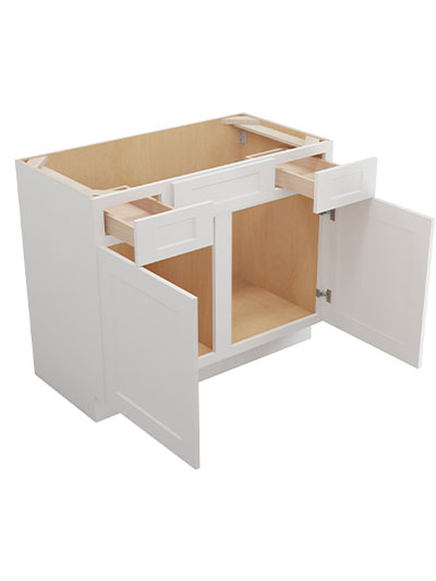 Shaker White Vsd42 Vanity Combo Base1 Open