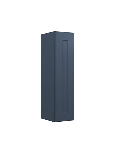 Oceana Blue Shaker W0936 Wall Cabinet Closed