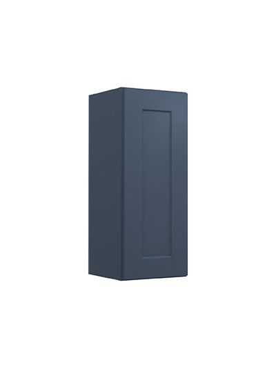 Oceana Blue Shaker W1230 Wall Cabinet Closed