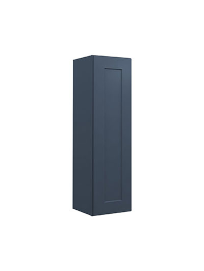 Oceana Blue Shaker W1242 Wall Cabinet Closed