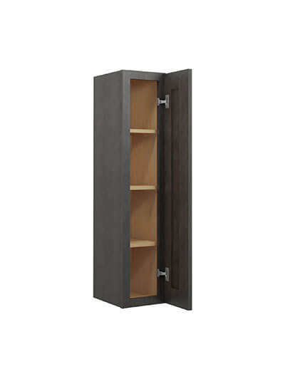 SCN-W0942: Shaker Cinder 9″ Single Door 42″ High Wall Cabinet
