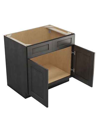 SCN-SB36: Shaker Cinder 36″ Sink Base Cabinet
