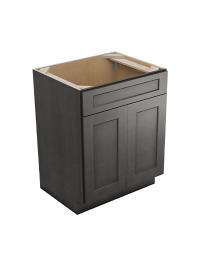 Shaker Cinder Vs27 Vanity Sink Base Closed